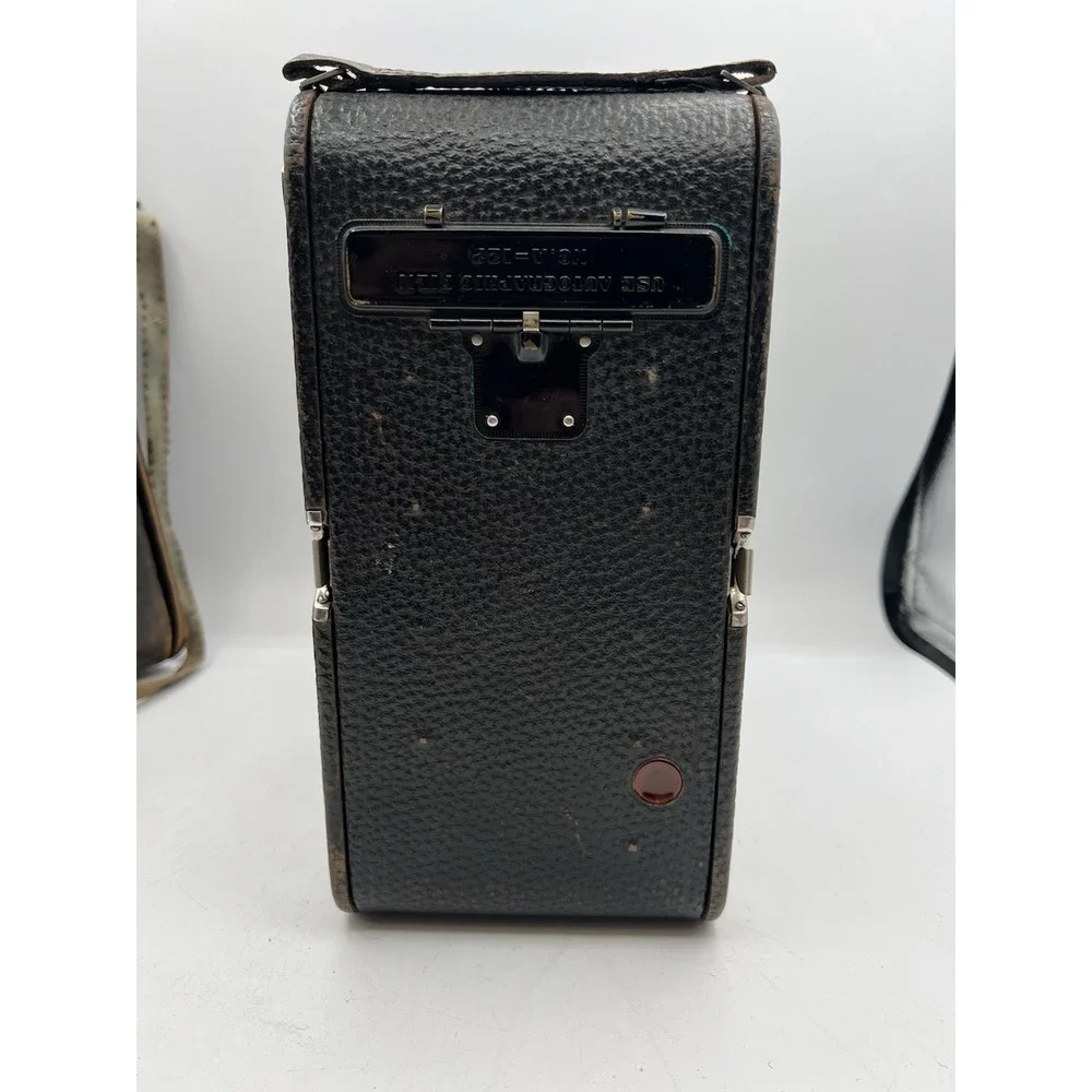 Antique‎ Kodak No. 3a Model C Autographic A-122 Film Folding Camera w/ Case